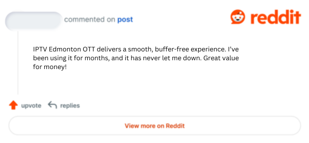 iptv edmonton reddit review